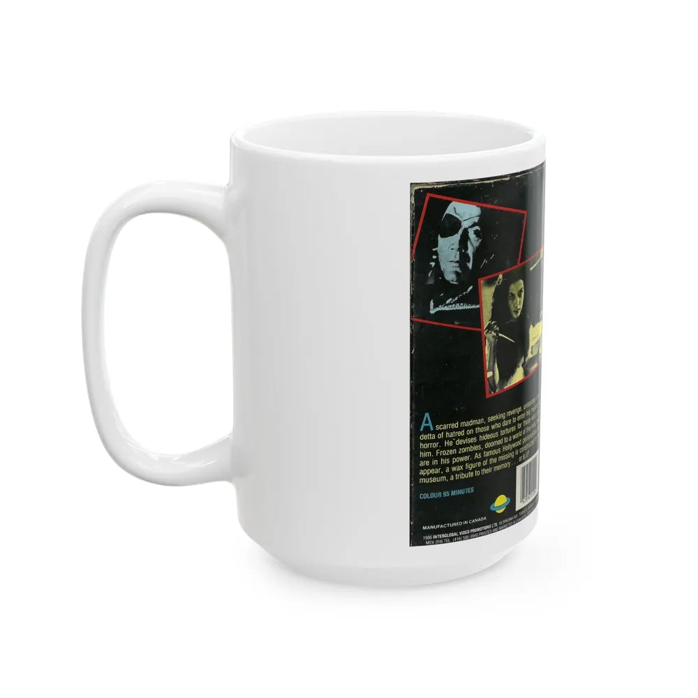 NIGHTMARE IN WAX (VHS COVER) - White Coffee Mug-Go Mug Yourself