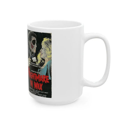 NIGHTMARE IN WAX (VHS COVER) - White Coffee Mug-Go Mug Yourself