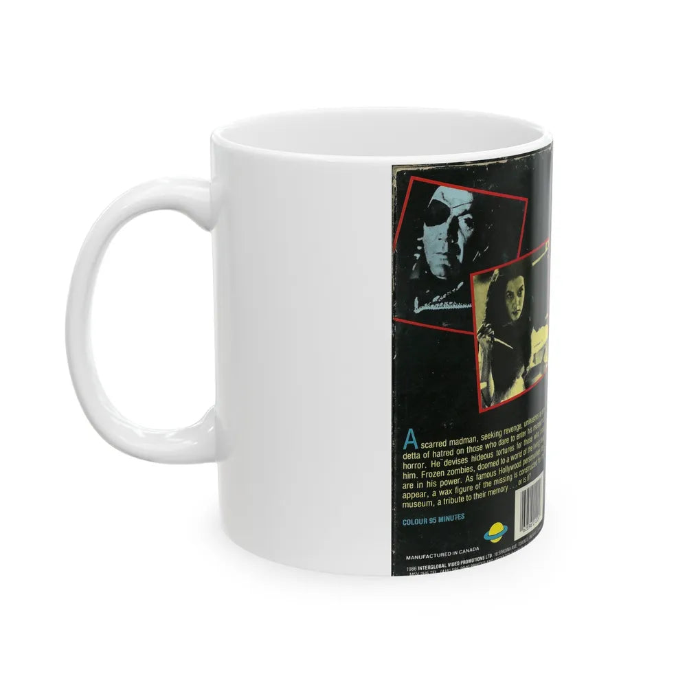 NIGHTMARE IN WAX (VHS COVER) - White Coffee Mug-Go Mug Yourself