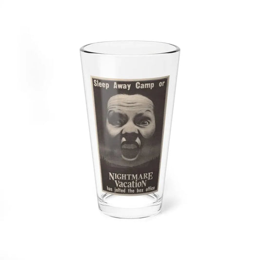 NIGHTMARE VACATION 1983 Movie Poster - Pint Glass 16oz 16oz - Go Mug Yourself
