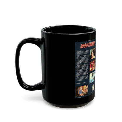 NIGHTMARE (VHS COVER) - Black Coffee Mug-Go Mug Yourself