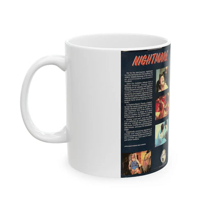 NIGHTMARE (VHS COVER) - White Coffee Mug-Go Mug Yourself