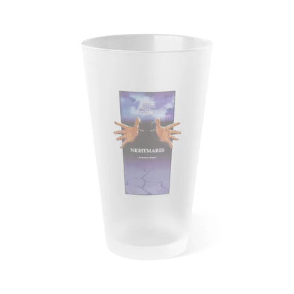 NIGHTMARES 1983 Movie Poster - Frosted Pint Glass 16oz-16oz-Frosted-Go Mug Yourself