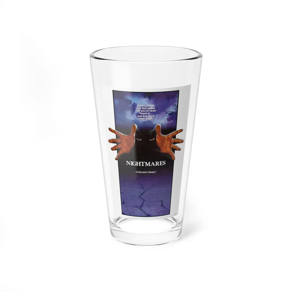 NIGHTMARES 1983 Movie Poster - Pint Glass 16oz-16oz-Go Mug Yourself