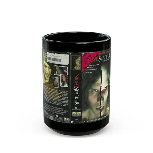 NIGHTSTALKER (VHS COVER) - Black Coffee Mug 15oz - Go Mug Yourself
