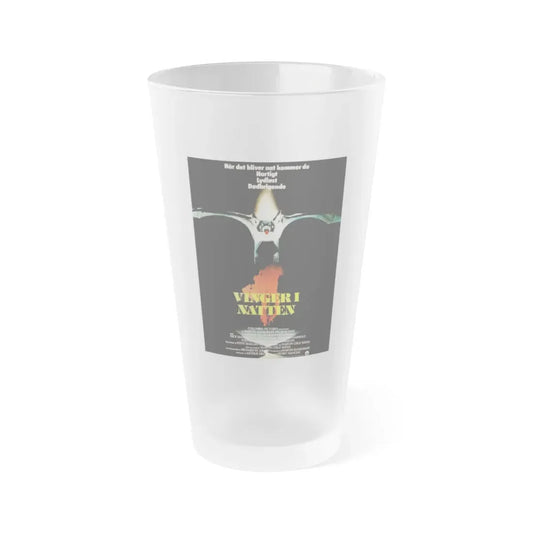 NIGHTWING (DANISH) 1979 Movie Poster - Frosted Pint Glass 16oz 16oz Frosted - Go Mug Yourself