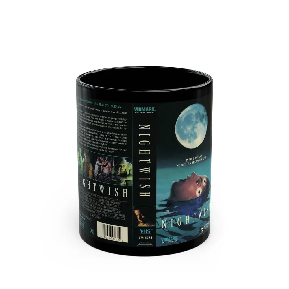 NIGHTWISH (VHS COVER) - Black Coffee Mug-11oz-Go Mug Yourself