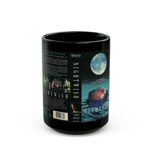 NIGHTWISH (VHS COVER) - Black Coffee Mug 15oz - Go Mug Yourself