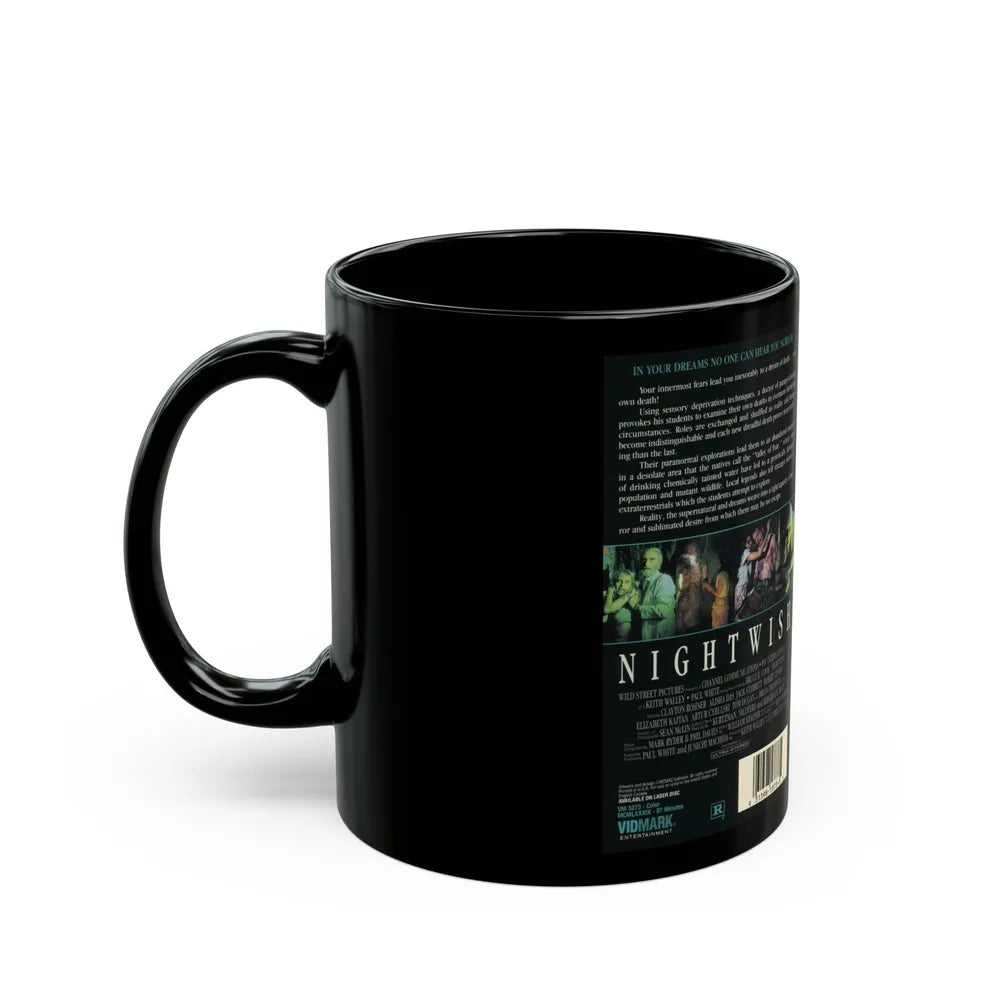 NIGHTWISH (VHS COVER) - Black Coffee Mug-Go Mug Yourself