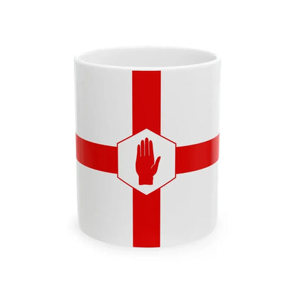 Nihexagon (Ireland) White Coffee Mug 11oz - Go Mug Yourself