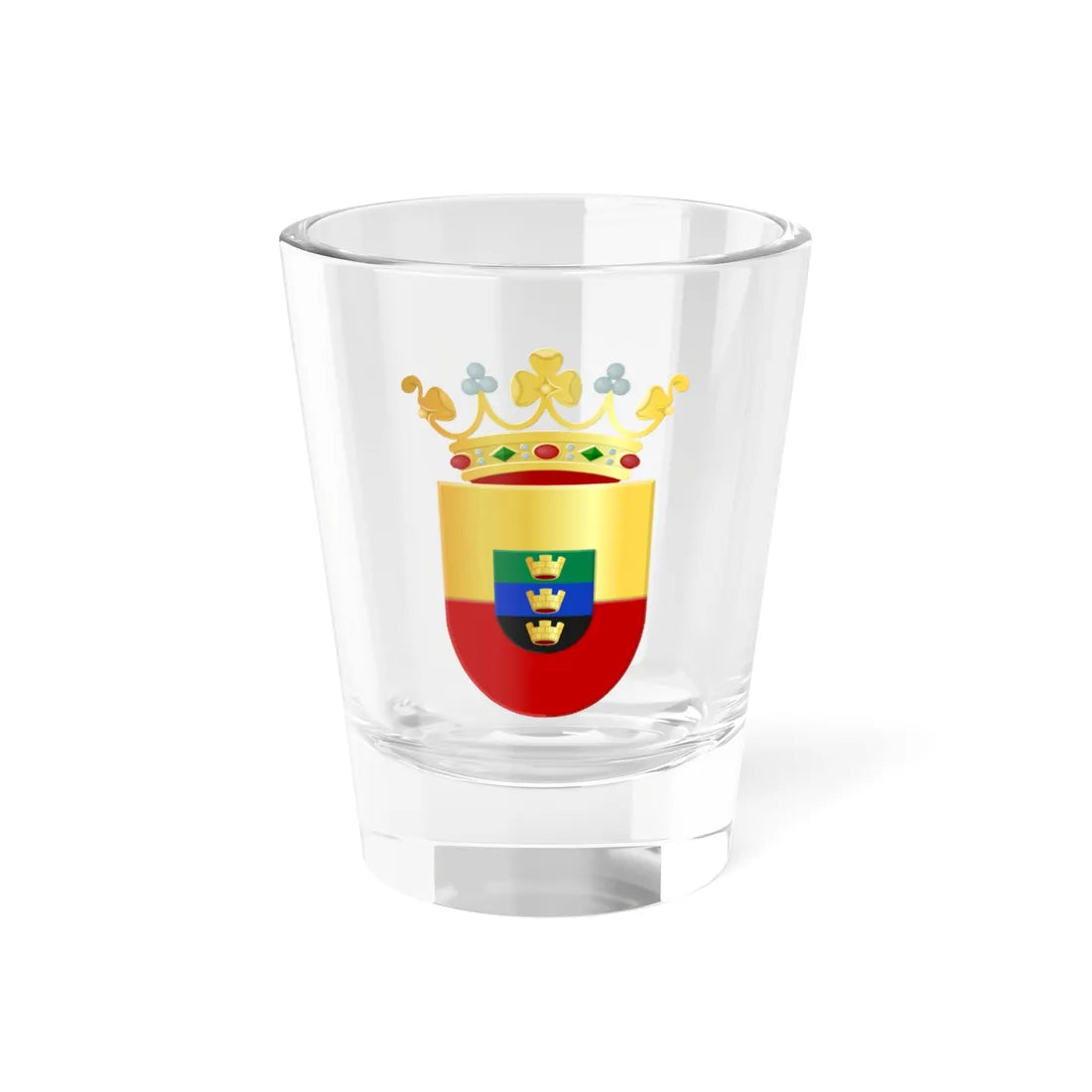 Nijefurd wapen (Netherlands) (Coat of Arms) Shot Glass 1.5oz 1.5oz - Go Mug Yourself