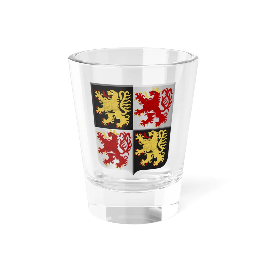 Nijlen wapen1 (Belgium) (Coat of Arms) Shot Glass 1.5oz 1.5oz - Go Mug Yourself