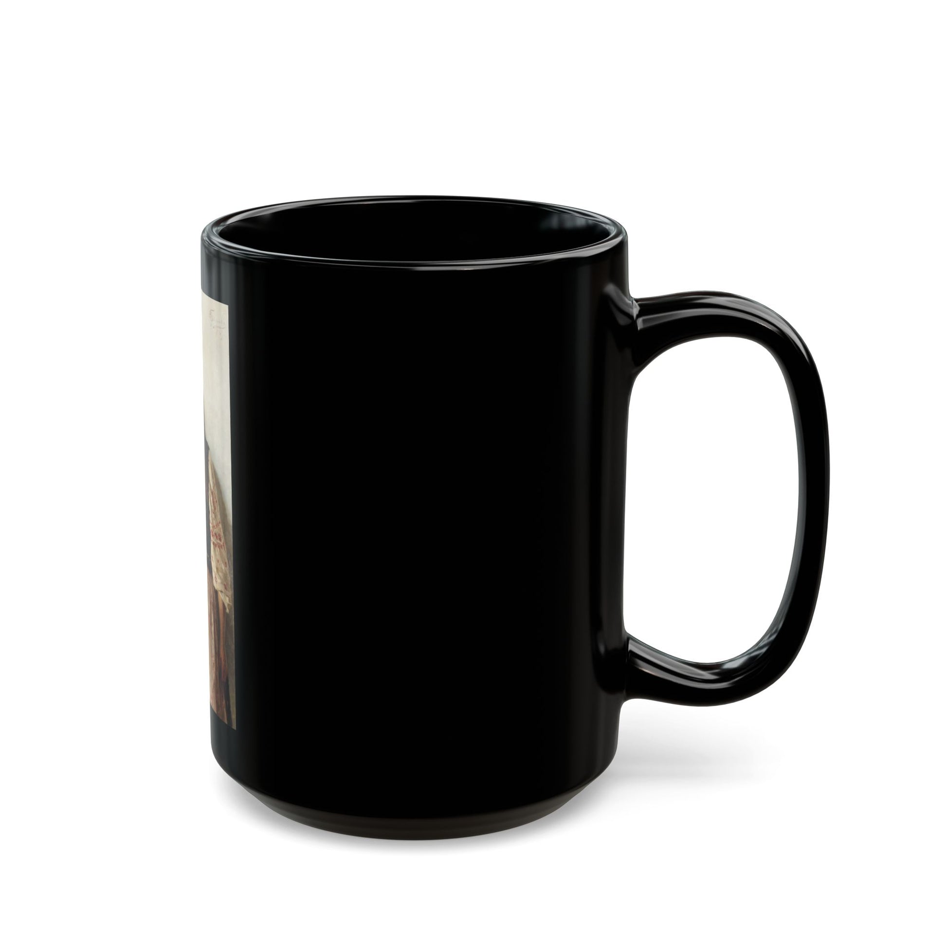 Nikolai Kornilievich Bodarevsky - Girl from Little Russia - Black Coffee Mug-Go Mug Yourself