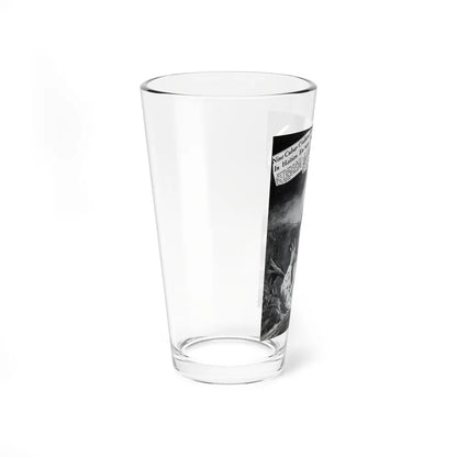 Nine Cubar Civilians Killed In Haitian Embassy Battle, Rage magazine, Dec 1961 (Magazine Illustration) Pint Glass 16oz-Go Mug Yourself