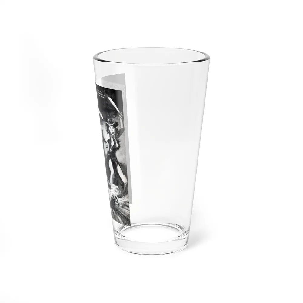 Nine Cubar Civilians Killed In Haitian Embassy Battle, Rage magazine, Dec 1961 (Magazine Illustration) Pint Glass 16oz-Go Mug Yourself