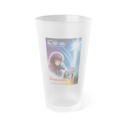 NINJA III (2) 1984 Movie Poster - Frosted Pint Glass 16oz-16oz-Frosted-Go Mug Yourself