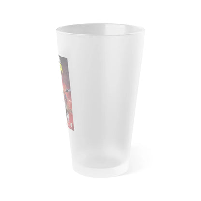 NINJA MISSION 1984 Movie Poster - Frosted Pint Glass 16oz-Go Mug Yourself