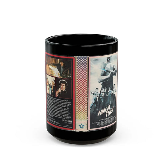 NINJA TURF RCA HOME VIDEO (VHS COVER) - Black Coffee Mug-15oz-Go Mug Yourself