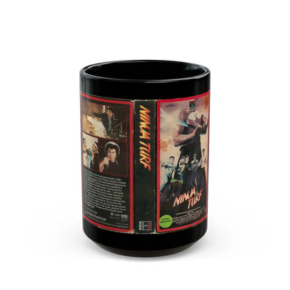 NINJA TURF (VHS COVER) - Black Coffee Mug-15oz-Go Mug Yourself