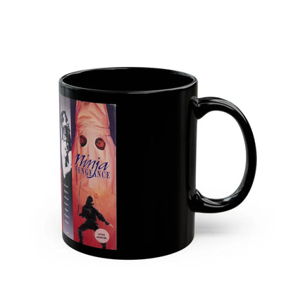 NINJA VENGEANCE (VHS COVER) - Black Coffee Mug-Go Mug Yourself