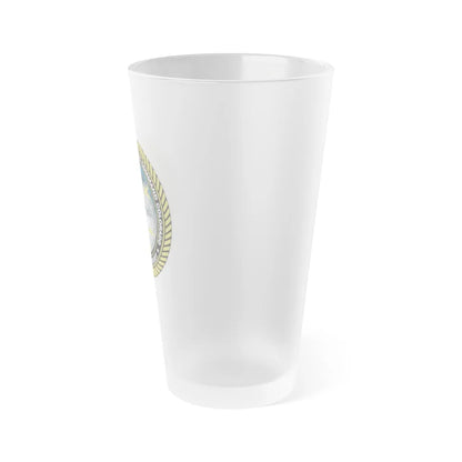 NIOC Colorado (U.S. Navy) Frosted Pint Glass 16oz-Go Mug Yourself