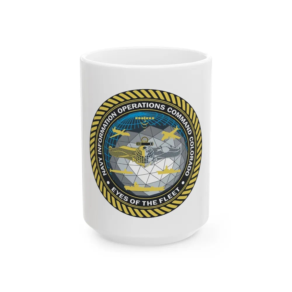 NIOC Colorado (U.S. Navy) White Coffee Mug-15oz-Go Mug Yourself
