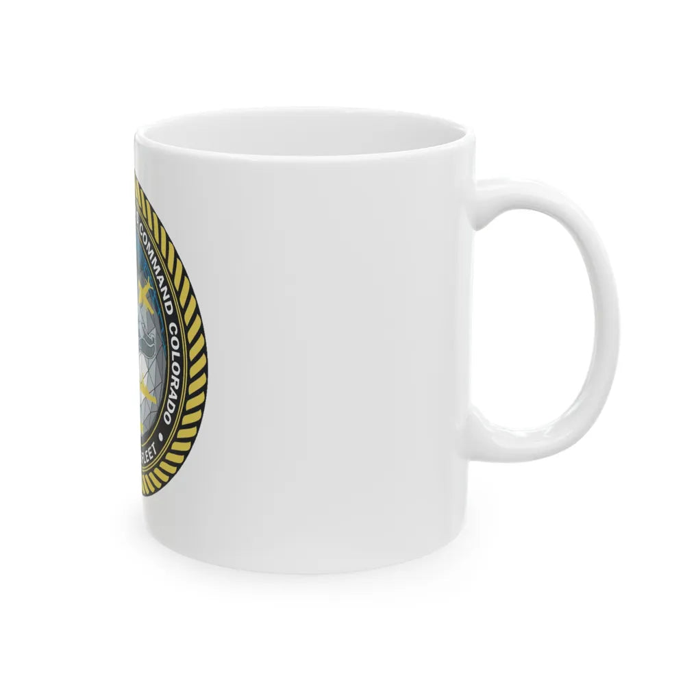 NIOC Colorado (U.S. Navy) White Coffee Mug-Go Mug Yourself