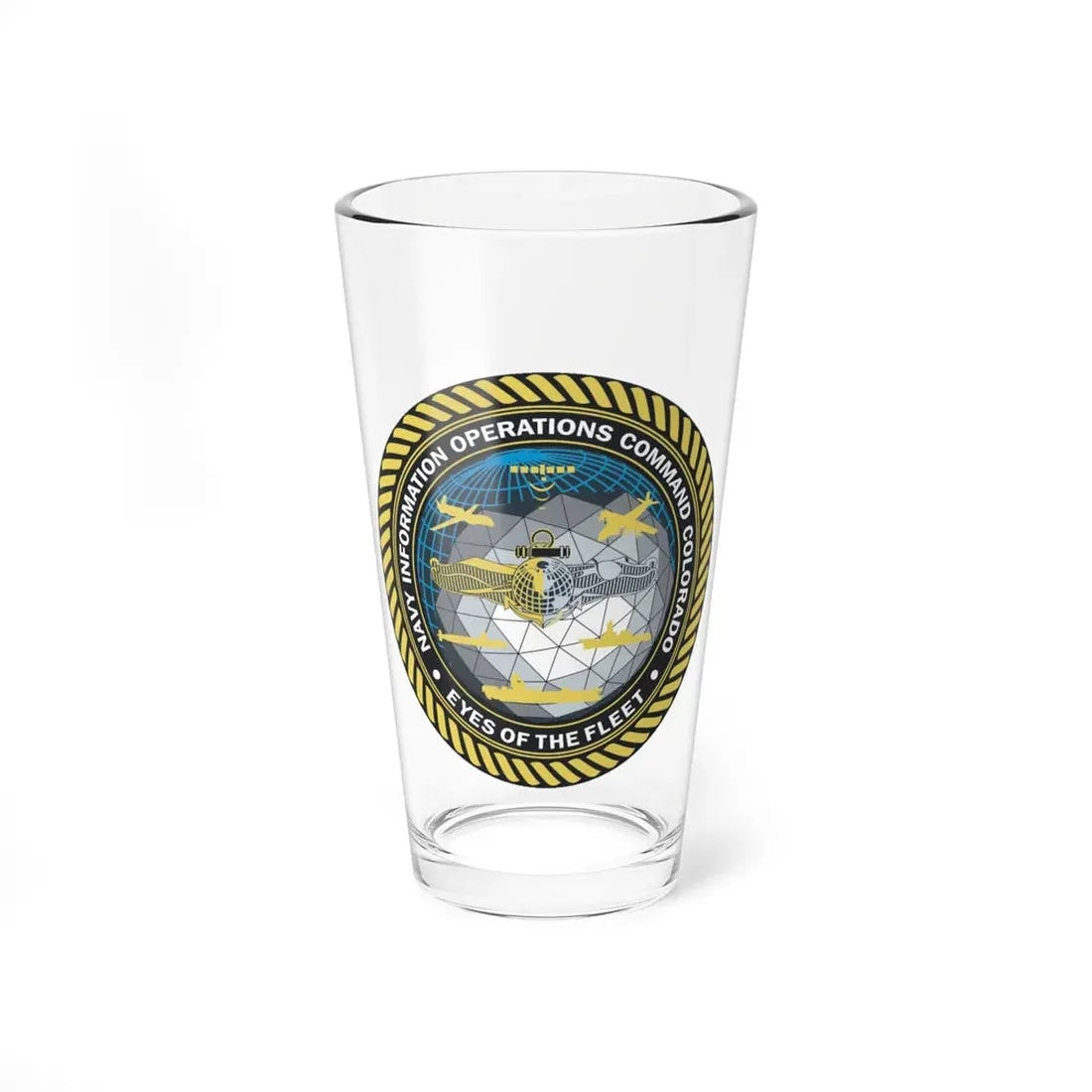NIOC Colorado (U.S. Navy) Pint Glass 16oz 16oz - Go Mug Yourself