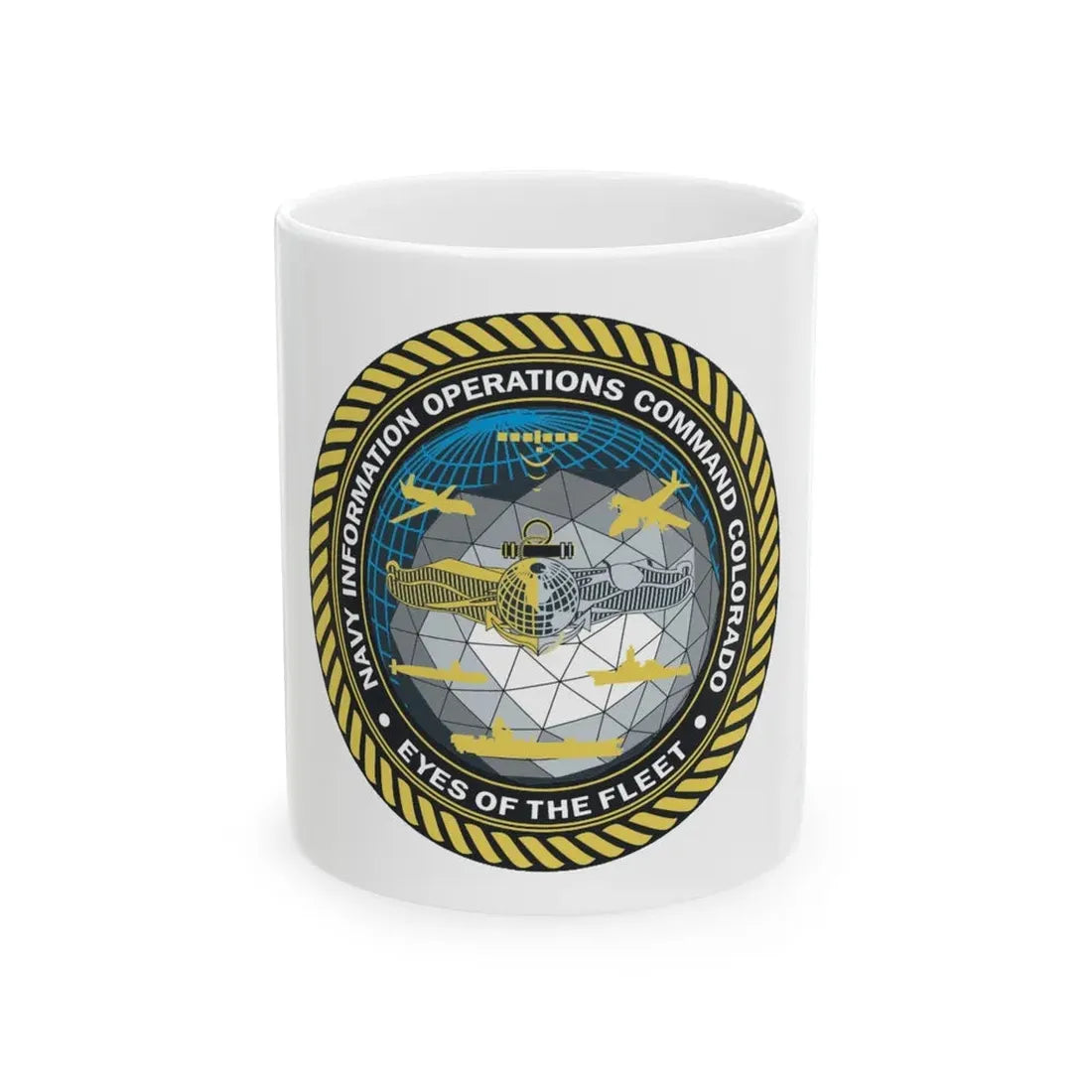 NIOC Colorado (U.S. Navy) White Coffee Mug 11oz - Go Mug Yourself