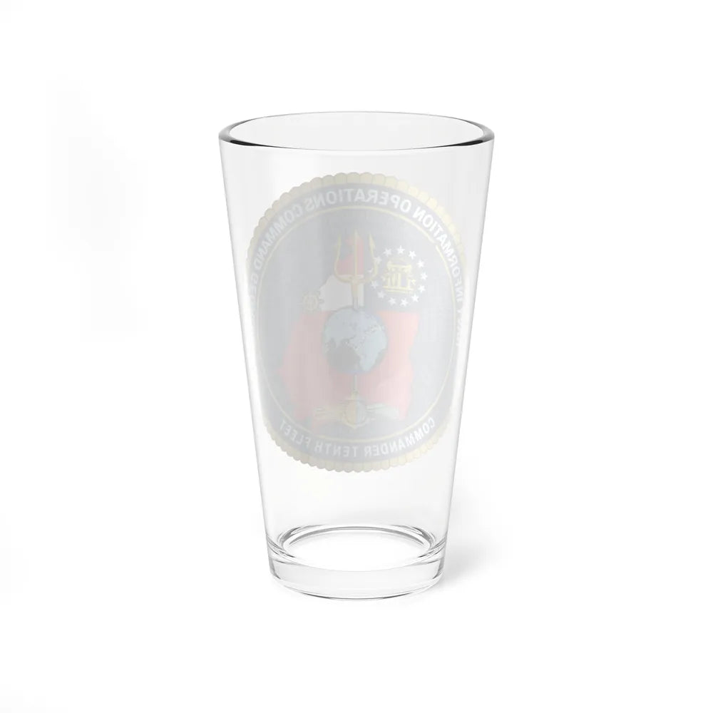 NIOC Georgia Commander Tenth Fleet (U.S. Navy) Pint Glass 16oz-Go Mug Yourself