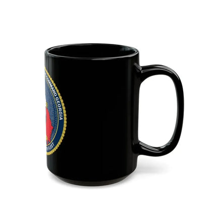 NIOC Georgia Commander Tenth Fleet (U.S. Navy) Black Coffee Mug - Go Mug Yourself