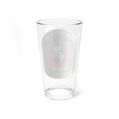 NIOC Georgia Commander Tenth Fleet (U.S. Navy) Pint Glass 16oz - Go Mug Yourself