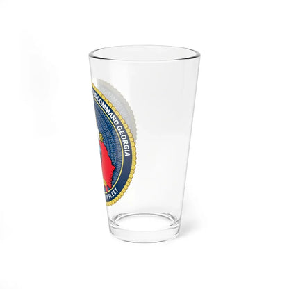 NIOC Georgia Commander Tenth Fleet (U.S. Navy) Pint Glass 16oz - Go Mug Yourself