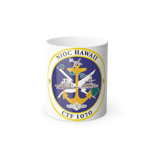 NIOC Hawaii CFT 1070 (U.S. Navy) Color Changing Mug 11oz-11oz-Go Mug Yourself