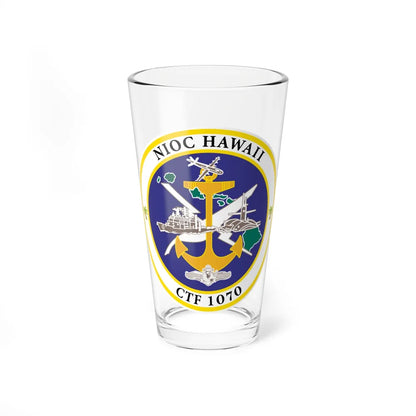 NIOC Hawaii CFT 1070 (U.S. Navy) Pint Glass 16oz-16oz-Go Mug Yourself