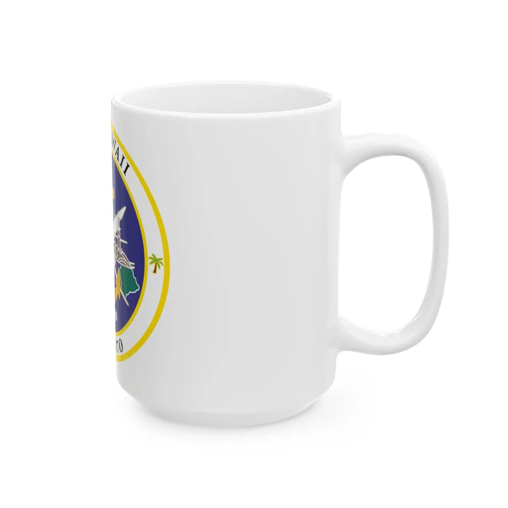 NIOC Hawaii CFT 1070 (U.S. Navy) White Coffee Mug-Go Mug Yourself