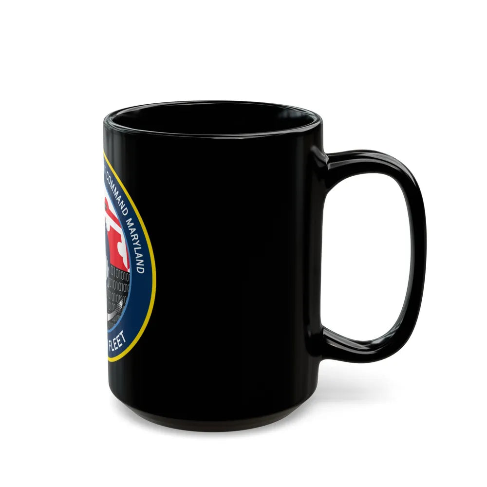 NIOC Maryland (U.S. Navy) Black Coffee Mug-Go Mug Yourself