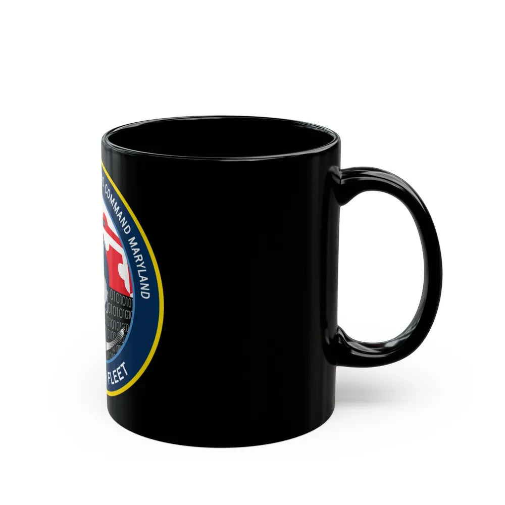 NIOC Maryland (U.S. Navy) Black Coffee Mug-Go Mug Yourself