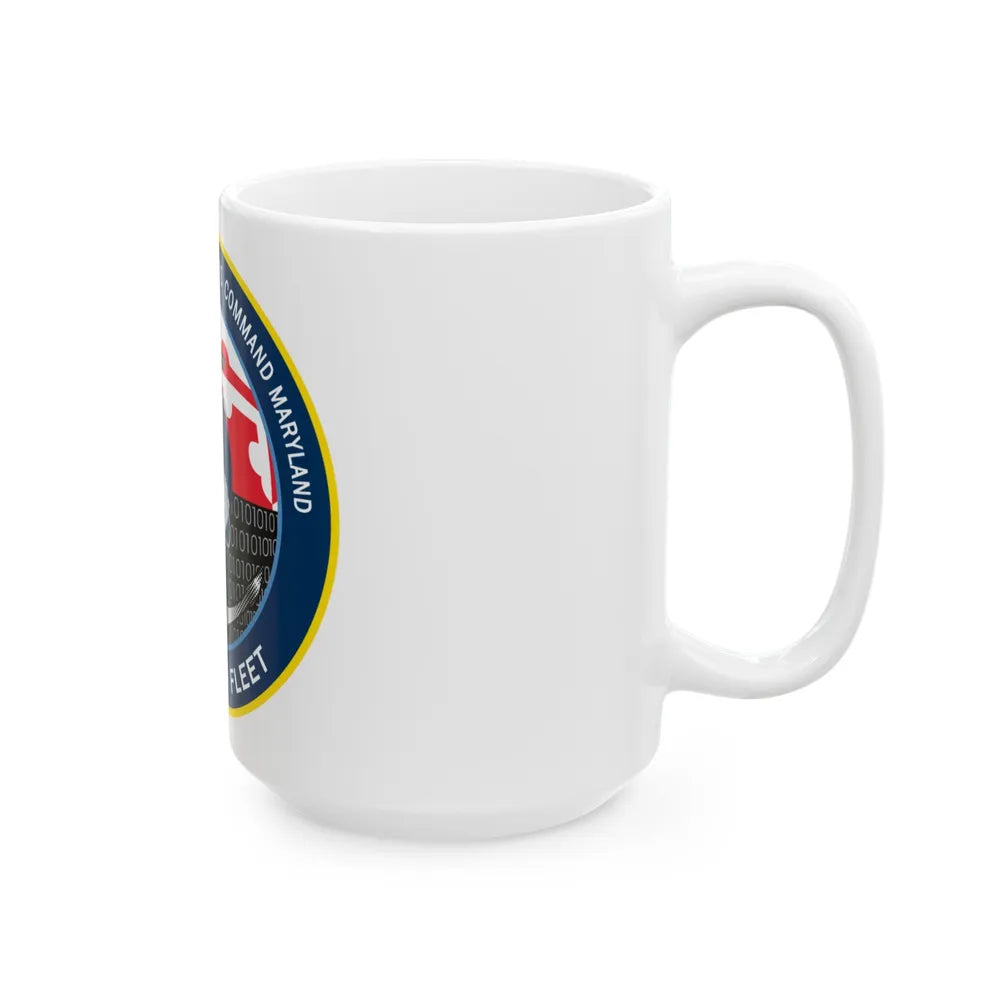 NIOC Maryland (U.S. Navy) White Coffee Mug-Go Mug Yourself