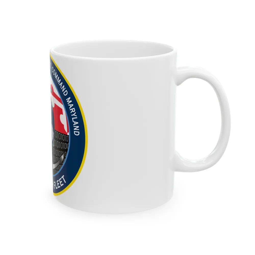 NIOC Maryland (U.S. Navy) White Coffee Mug-Go Mug Yourself