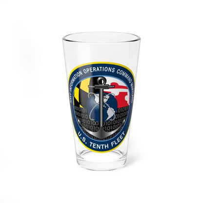 NIOC Maryland (U.S. Navy) Pint Glass 16oz 16oz - Go Mug Yourself