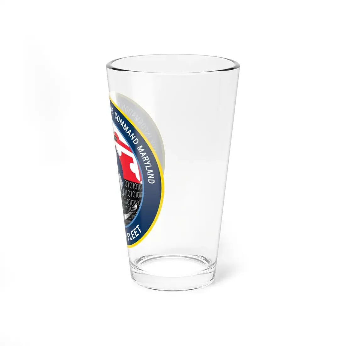 NIOC Maryland (U.S. Navy) Pint Glass 16oz - Go Mug Yourself