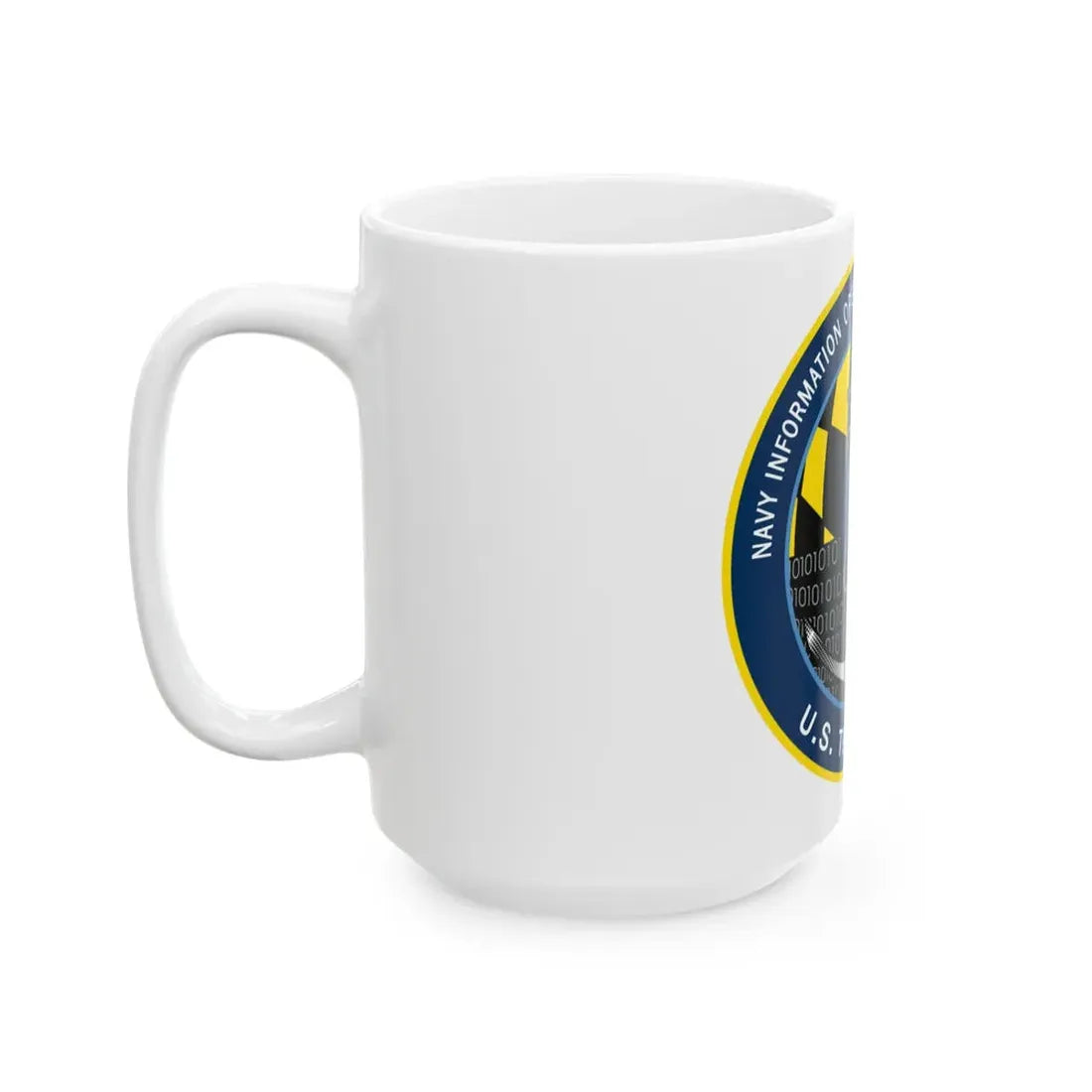 NIOC Maryland (U.S. Navy) White Coffee Mug - Go Mug Yourself