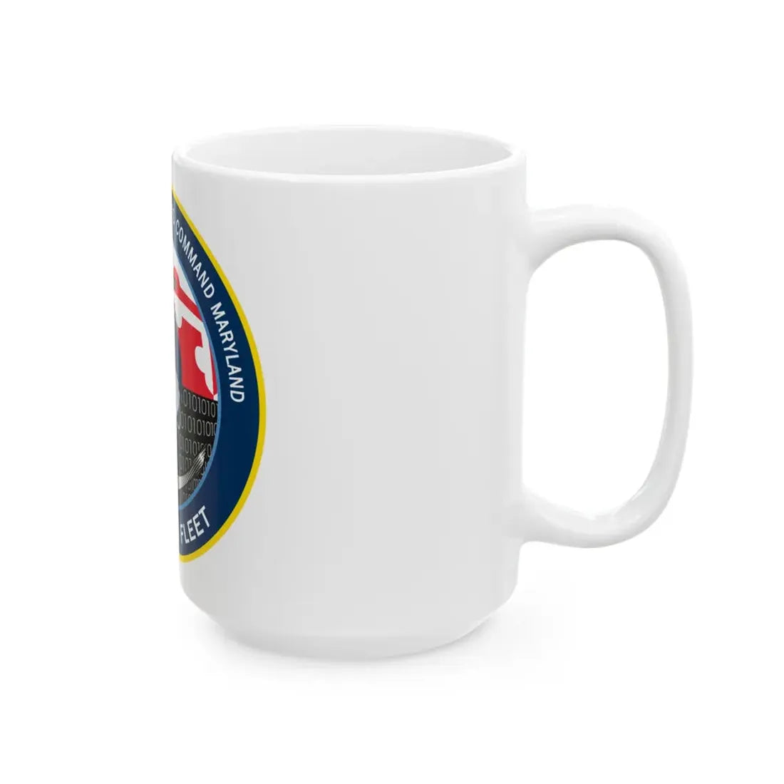 NIOC Maryland (U.S. Navy) White Coffee Mug - Go Mug Yourself