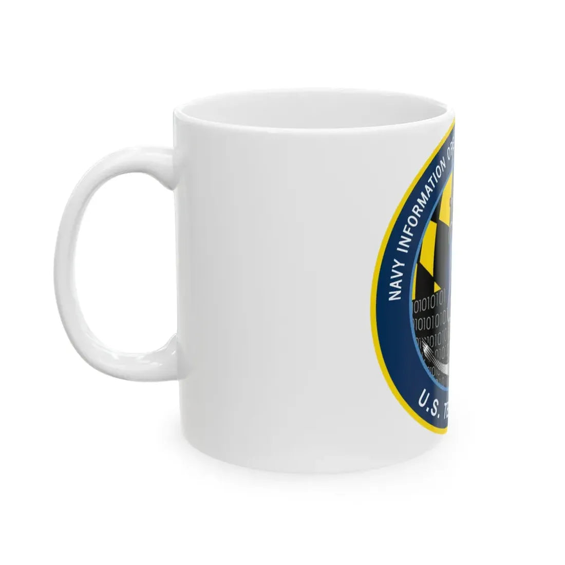 NIOC Maryland (U.S. Navy) White Coffee Mug - Go Mug Yourself