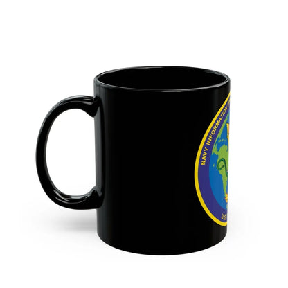 NIOD Navy Info Oper Detachment Groton 10th Fleet (U.S. Navy) Black Coffee Mug-Go Mug Yourself