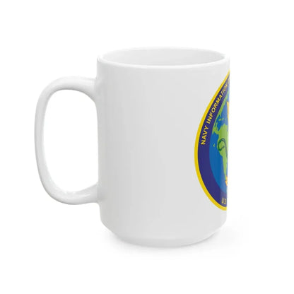 NIOD Navy Info Oper Detachment Groton 10th Fleet (U.S. Navy) White Coffee Mug - Go Mug Yourself