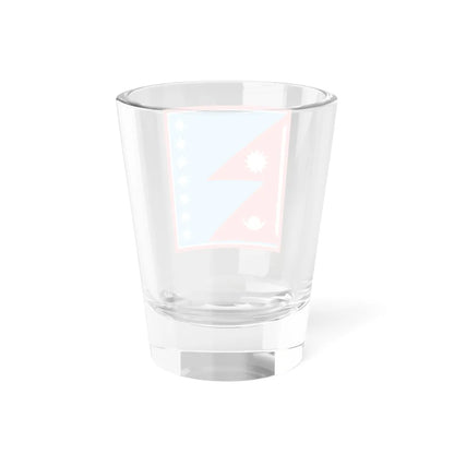 Nishankalika Flag of Bagale Thapa clan (Nepal) Shot Glass 1.5oz - Go Mug Yourself