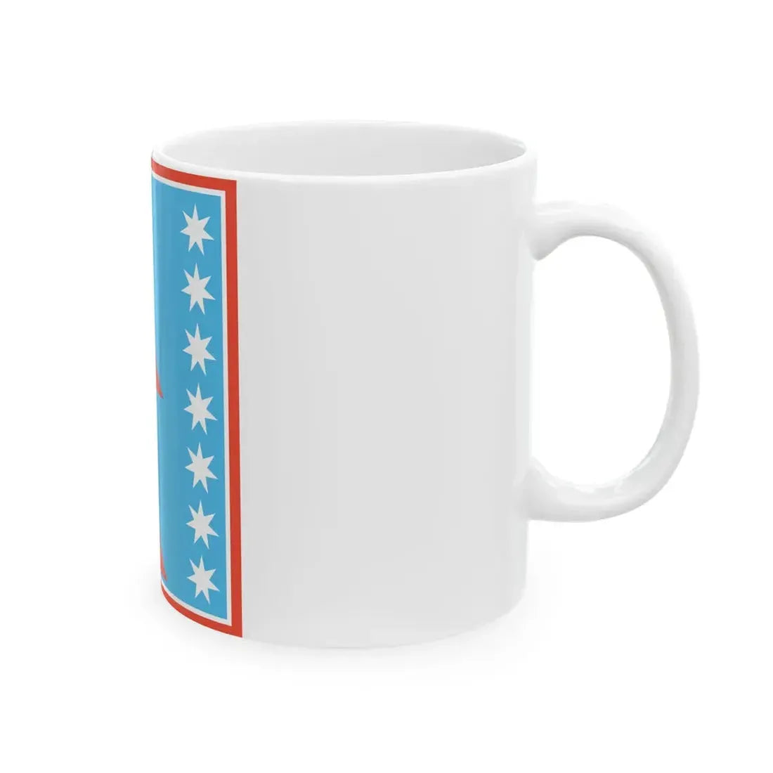 Nishankalika Flag of Bagale Thapa clan (Nepal) White Coffee Mug - Go Mug Yourself