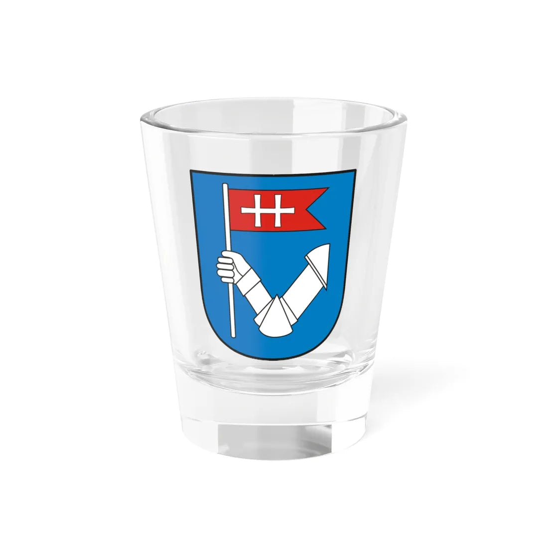 Nitra CoA (Slovakia) (Coat of Arms) Shot Glass 1.5oz 1.5oz - Go Mug Yourself